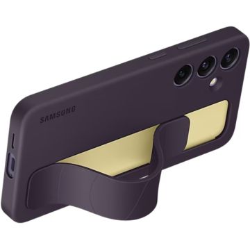 Samsung Galaxy S24+ Standing Grip Case suojakuori Dark Violet