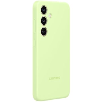 Samsung Galaxy S24 Silicone Case silikonisuoja Lime