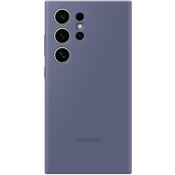Samsung Galaxy S24 Ultra Silicone Case silikonisuoja Violet