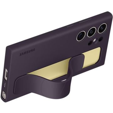 Samsung Galaxy S24 Ultra Standing Grip Case suojakuori Violet