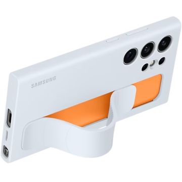 Samsung Galaxy S24 Ultra Standing Grip Case suojakuori Blue