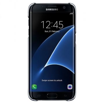 Samsung Galaxy S7 Edge Clear Cover Black