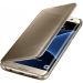 Samsung Galaxy S7 Edge Clear View Cover Gold
