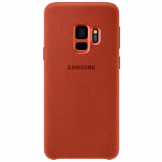 Samsung Galaxy S9 Alcantara Cover Red