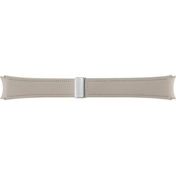 Samsung Galaxy Watch 4/5/6 -sarjan Eco-Leather ranneke M/L etoupe