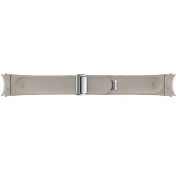 Samsung Galaxy Watch 4/5/6 -sarjan Eco-Leather ranneke M/L etoupe