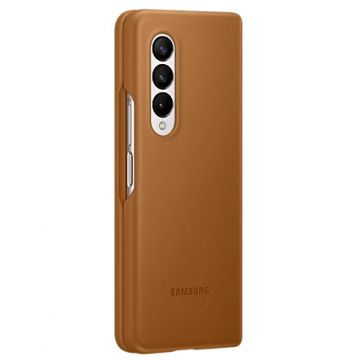 Samsung Galaxy Z Fold3 5G nahkakuori camel
