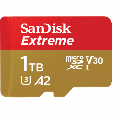 SanDisk microSDXC Extreme 1TB 160R/90W