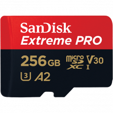 SanDisk microSDXC Extreme Pro 256GB 170R/90W