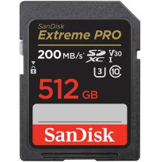 SanDisk Extreme PRO SDXC 512GB 200MB/s