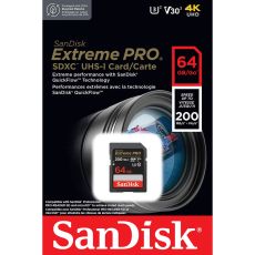 SanDisk Extreme PRO SDHC 64GB 200MB/s