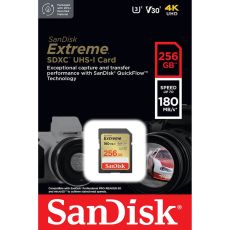 SanDisk Extreme SDXC 256GB 180MB/s