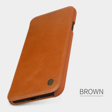 Nillkin Qin Flip Cover iPhone 11 Pro brown