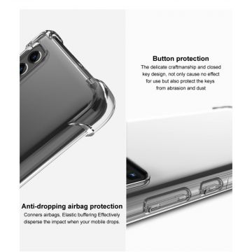 Imak läpinäkyvä Pro TPU-suoja Galaxy Note10 Lite