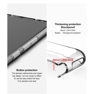 Imak läpinäkyvä TPU-suoja Redmi Note 9