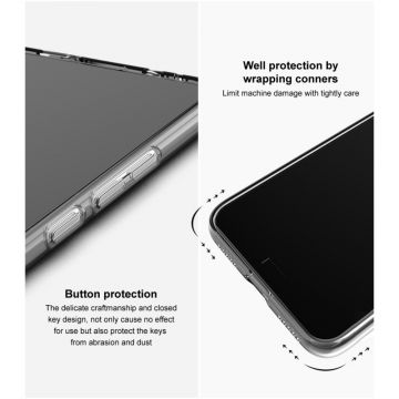 Imak läpinäkyvä TPU-suoja Redmi Note 9T 5G
