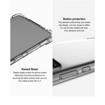 Imak läpinäkyvä Pro TPU-suoja Redmi Note 9T 5G
