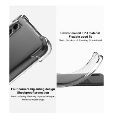 IMAK läpinäkyvä Pro TPU-suoja Xiaomi Redmi 10