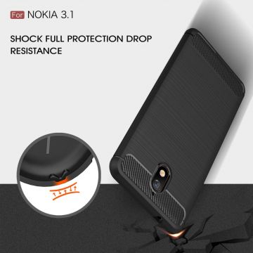 Luurinetti TPU-suoja Nokia 3.1 black