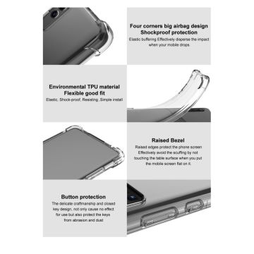 Imak PRO läpinäkyvä TPU-suoja OnePlus Nord CE 3 Lite 5G