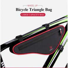 Wheel Up Triangle Bag polkupyörään red