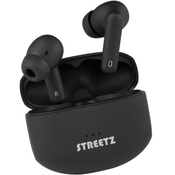 Streetz T500 True Wireless Stereo ANC in-ear kuulokkeet Black