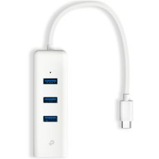 TP-Link UE330C USB-C -> USB x 3 / Ethernet -adapteri