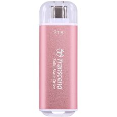 Transcend ESD300 kannettava SSD-muisti 2TB Pink