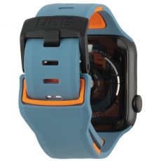 UAG Apple Watch 42/44 mm Civilian silikoni slate/orange